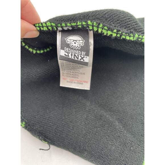 Minecraft Knit Beanie Hat : Creeper (Green) Mojang Microsoft Winter Hat Size M/L - Picture 5 of 6